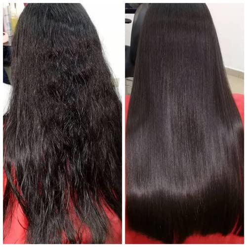 Kera Fruit Formaldehyde-Free Hair Keratin Treatment & Clarifying Shampoo Kit - 8oz (250ml) Smoothing System - Safe Frizz Control & Deep Hydration - Cirugia Capilar Sin Formol