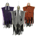 Halloween Hanging Skeleton Ghost Decorations Grim Reapers Set - Indoor Outdoor Spooky Decor