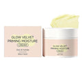 Glow Velvet Priming Moisture Cream - Hydrating Pore Blurring Primer for Smooth, Long-Lasting Makeup (1 Pc)