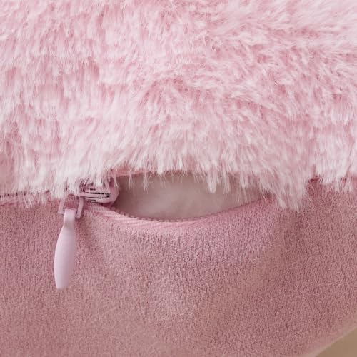 Halloween Pillow Covers 18x18 Set of 2 Pink Ghost Decor for Home & Party