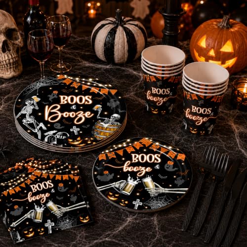 144 Pack Halloween Party Supplies Set for Spooky Decorations & Themed Gatherings