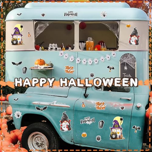 Halloween Magnet Set for Refrigerator Car and Home Decor - 13 Pieces