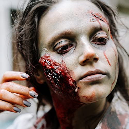 Halloween SFX Makeup Kit for Special Effects Stage & Body Art - 3 Creation Methods