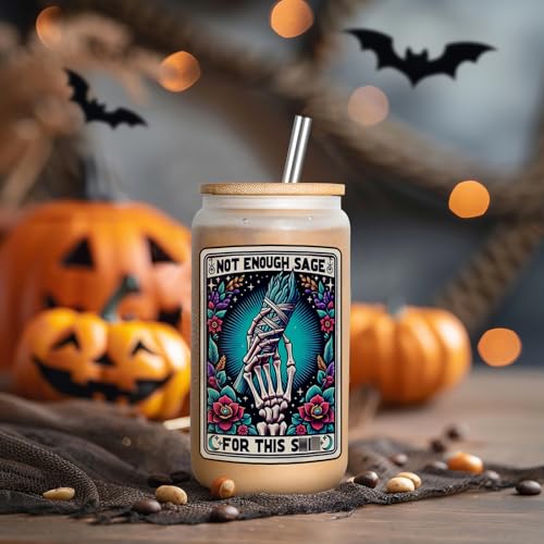 Tarot Card Skeleton Hand Mug - Gothic Witchy Gift for Women & Men