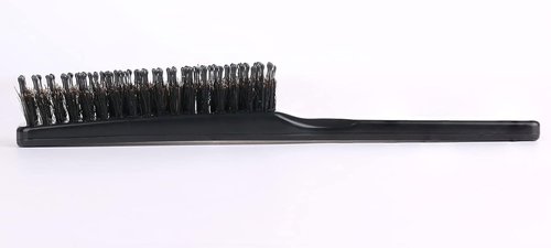 PERFEHAIR Paddle Hairbrush - Boar & Nylon Bristles for Smoothing, Detangling | Ideal for All Hair Types, Black