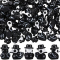 Halloween Mini Plague Doctor Figurine Set - Stylish Style, 50 Pieces