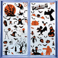 Halloween Window Clings - Ghosts Pumpkins Zombies Decor Set - Variation of THIS listing