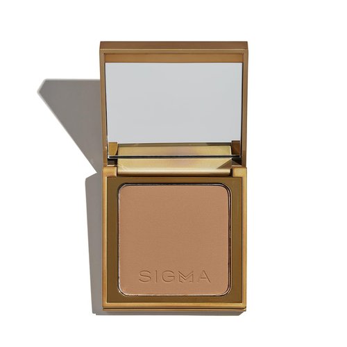 Sigma Beauty Matte Bronzer Powder - Long-Lasting Matte Finish for a Natural Sun-Kissed Glow (Medium)