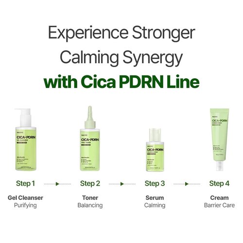 NACIFIC Cica PDRN Barrier Repair Cream, Korean Moisturizer with 76% Centella Asiatica, Skin Barrier Strengthening & Deep Hydration for Dry Sensitive Skin, Low pH Calming Face Cream, 1.76 oz (50g)