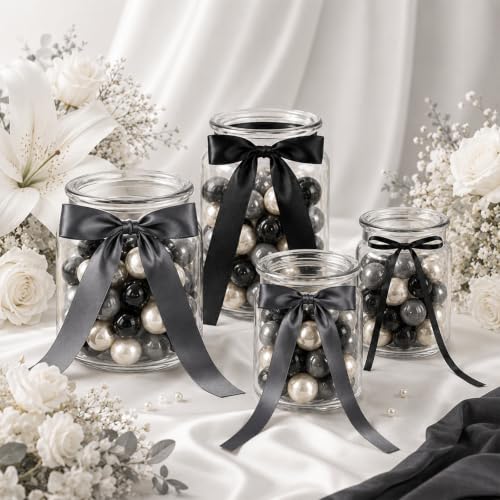 Black Bow Wall Decor - Halloween & Birthday Party Decorations - Variation: Black