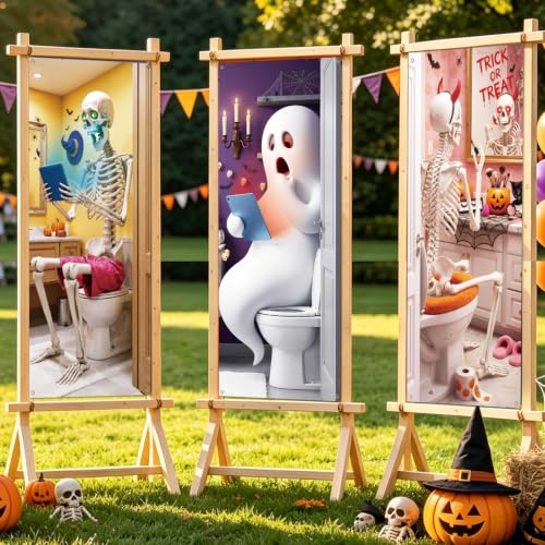 Halloween Ghost Door Cover Movie Night Variation of THIS listing