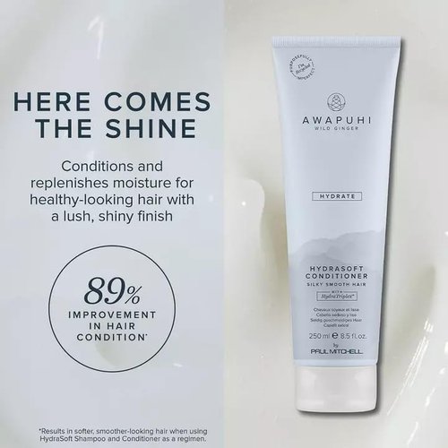 Paul Mitchell Awapuhi Wild Ginger HydraSoft Conditioner - Silky Smooth Hair for All Hair Types