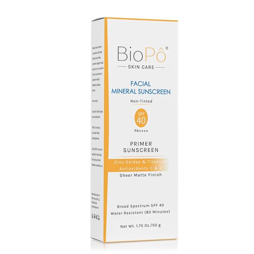 Skiennix Facial Mineral Sunscreen SPF 40 - Lightweight, Oil-Free, Non-Tinted Formula | 1.75 oz