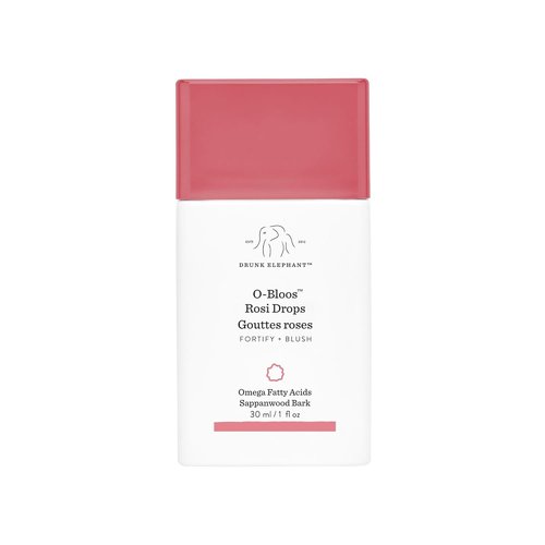Drunk Elephant O-Bloos Rosi Drops - Peachy-Pink Serum for Radiant Skin - 30 ml/1 fl oz | Clean, Cruelty-Free Formula