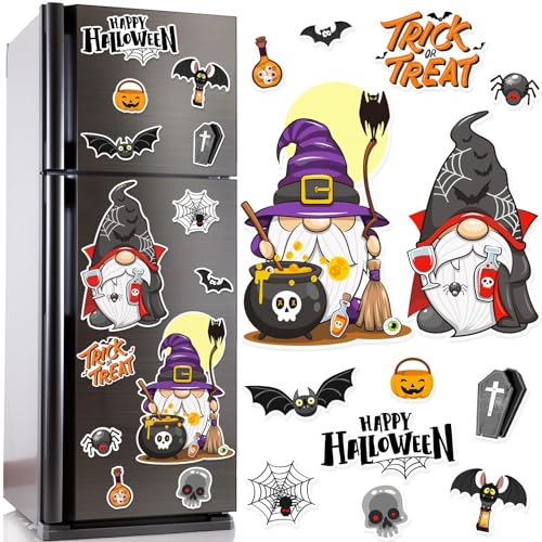 Halloween Magnet Set for Refrigerator Car and Home Decor - 13 Pieces