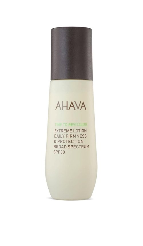 AHAVA Extreme Lotion - Daily Firmness & Protection with Broad Spectrum SPF30 | Lightweight, Moisturizing Hydration, 1.7 Fl. Oz