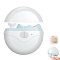 Electric Smart Nail Clippers for Adults Seniors, 3 Speeds Strong Power Automatic Nails Trimmer with Polisher, Light, Clip Storage, Rechargeable Toenail Clippers for Thick Toenails （White）