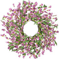 24-Inch Autumn Wreath for Front Door Fall Home Decor Handmade Harvest