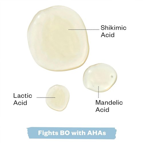 Kosas Chemistry Deodorant - Aluminum & Baking Soda Free | BO-Fighting AHA Serum for Soft, Nourished Skin (Beachy Clean)
