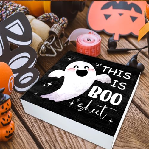 Halloween Decorations Sign Cute Halloween Wood Sign - Variation of THIS