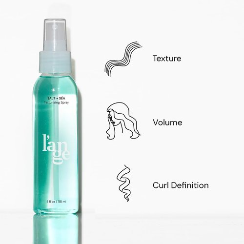 L'ANGE HAIR Sea Salt Texturizing Spray - Effortless Beachy Waves & Volume | 4 oz Mineral-Infused Formula