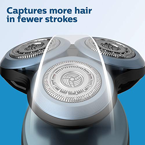 Philips Norelco Replacement Shaver Heads 3 Pack for Series 6000 - Genuine SkinProtect