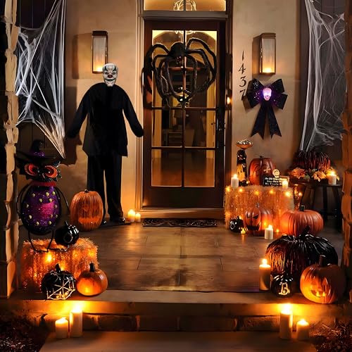 Halloween Inflatable Props Set - 4 Life-Size Outdoor Decorations with Tattoos