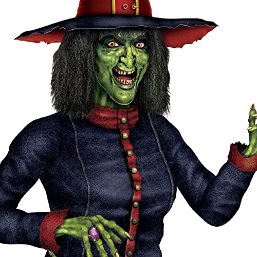 Witch Decorations - 2 Pack Fully Poseable 6'2