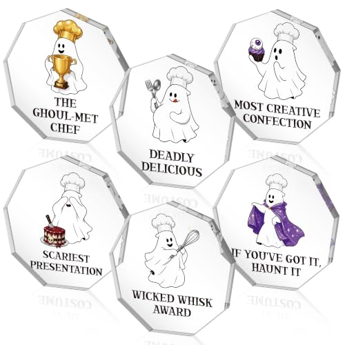 Halloween Ghost Trophy Award Plaque - Top Contest Winner Recognition