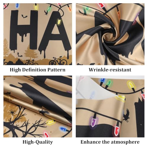 Stranger Birthday Gothic Table Runner - Dark Forest Halloween Dining Decor - Variation of THIS Listing: Stranger 1