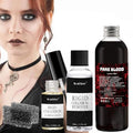 Rigid Collodion Scar Makeup Kit 10ML with Remover & Fake Blood for Special Effects