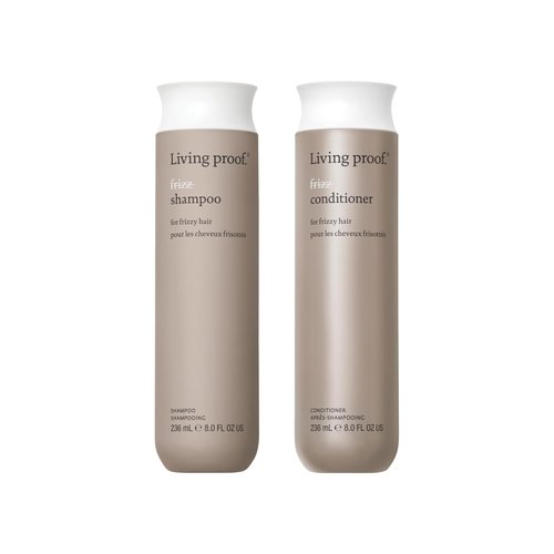 Living Proof No Frizz Shampoo & Conditioner Duo - Smooth & Manageable Hair | 8 oz Each