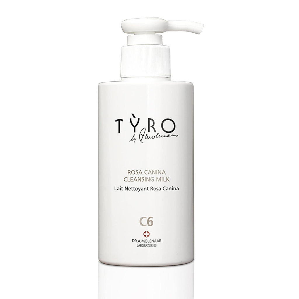 Tyro Rosa Canina Cleansing Milk - Gentle Unisex Cleanser for All Skin Types | 6.76 oz