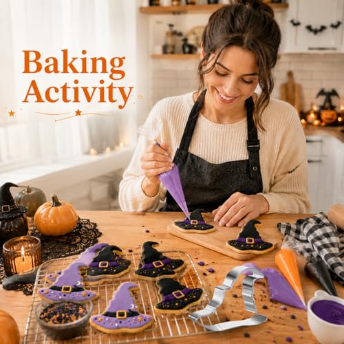 Large Halloween Witch Hat Cookie Cutter Stainless Steel 2.72x2.17 Inches
