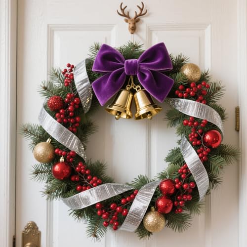 25 Pack 10-Inch Metal Wreath Frames for DIY Floral Decorations, Green
