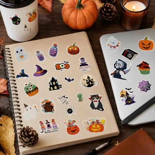 Halloween Stickers & Tattoos Set for Kids - 160 Pieces Party Favors