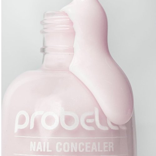 Probelle Illuminating Nail Concealer - Sheer Brightening Nail Polish for Discolored Nails | Vegan, Lilac Glow