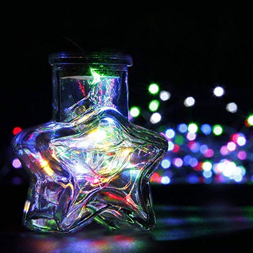 Multicolor 4 Pack LED Fairy String Lights 20FT Battery Operated Indoor Outdoor