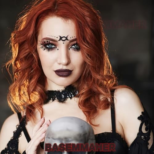 Halloween Face Eye Shadow Stickers & Tattoo Decals - Spider Web Skull Bat