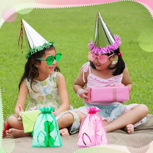 50 Pcs Kids Party Accessories Set with Sunglasses Bracelets & Goodie Bags