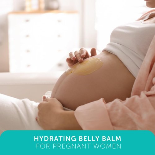 Mambino Organics Oh Baby! Belly Butter - Vegan Pregnancy Cream with Shea Butter | 2.5 fl oz