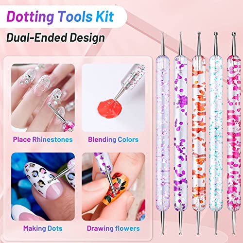 Face Gems Makeup Kit with Face Glue & Tools - Clear Variation