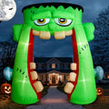 10FT Halloween Inflatable Frankenstein Archway Outdoor Yard Decor with LED Lights