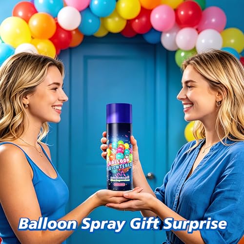 Balloon Shine Spray 450ml – Instant High-Gloss for Latex & Foil Balloons - 1 Pack