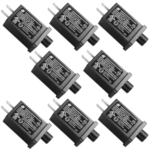 8-Pack Waterproof 12V Inflatable Adapter Power Supply for LED Decorations - Variation 8