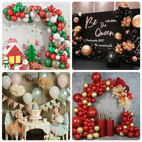Yellow Halloween Balloons 12 Inch 60PCS Balloon Arch Garland Kit Fall Party Decorations