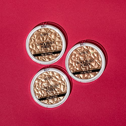 KISS Pro Touch Glow & Bronze Powder for Face & Body - Medium (Variation of THIS listing)