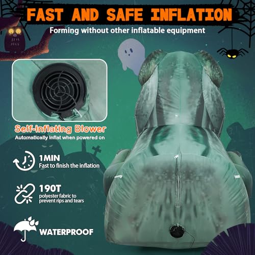Inflatable Dinosaur Car Decoration Kit for Trunk or Treat - Dinasaur Variation