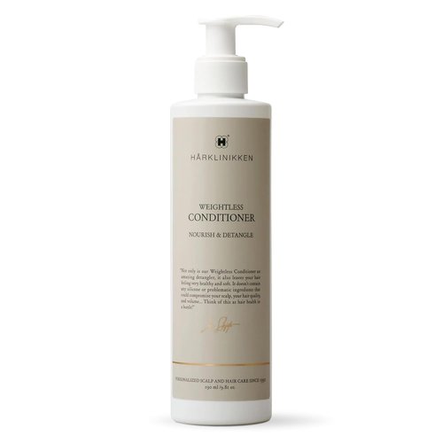 Harklinikken Weightless Conditioner - Nourishes & Detangles for Voluminous Hair - Versatile Leave-In/Rinse-Out Formula