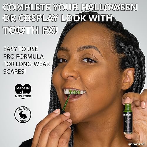 Tooth FX Special Effects Paint - Spinach Green, Temporary Halloween Tooth Makeup